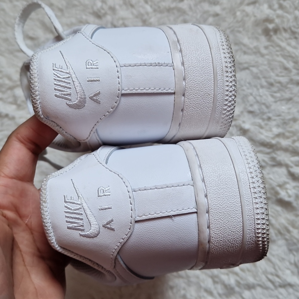 Nike Air Force 1 White Sneakers - Picture 9 of 9